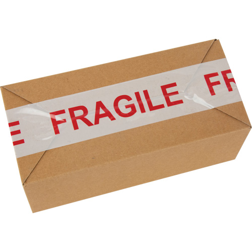 "Fragile" Box Sealing Tape, Hot Melt Adhesive, 2 mils, 48 mm (2") x 100 m (328') M & M Nord Ouest Inc