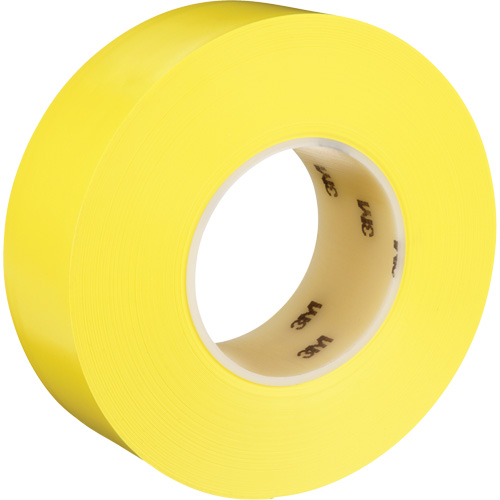 Durable Floor Marking Tape 971, 2" x 108', Vinyl, Yellow M & M Nord Ouest Inc