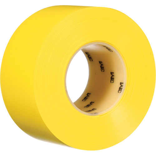 Ruban de marquage de planchers durable 971, 3" x 108', Vinyle, Jaune M & M Nord Ouest Inc