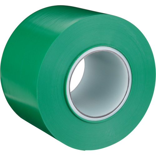 Ruban de marquage de planchers durable 971, 4" x 108', Vinyle, Vert M & M Nord Ouest Inc