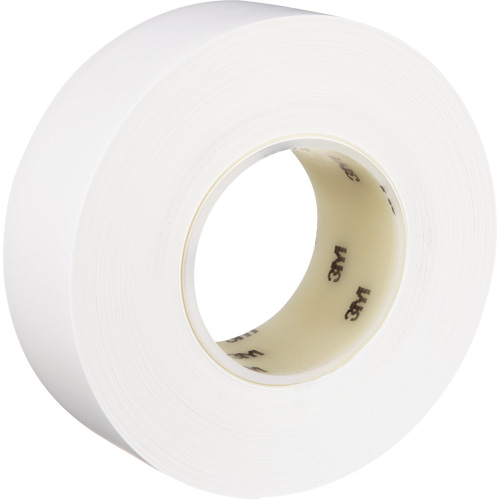 Durable Floor Marking Tape 971, 2" x 108', Vinyl, White M & M Nord Ouest Inc