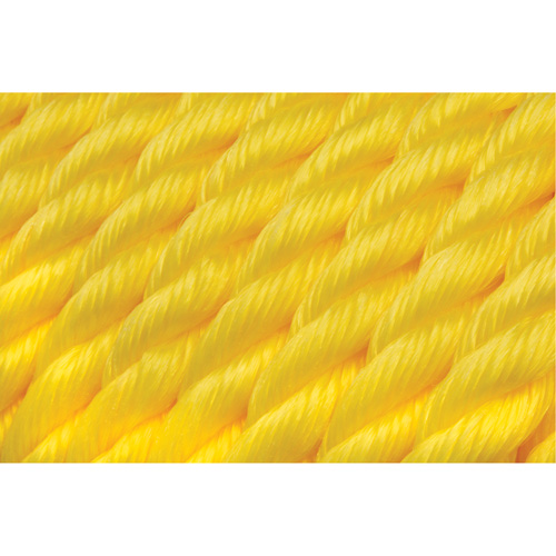 Corde jaune tress&eacute;e, Polypropyl&egrave;ne, 300' M & M Nord Ouest Inc