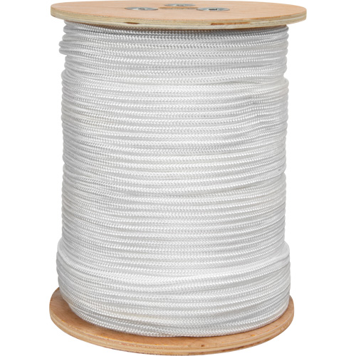 Braided White Rope, Nylon, 250' M & M Nord Ouest Inc