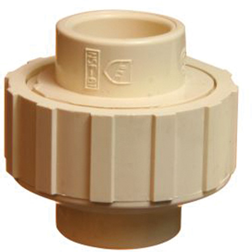 Raccord union, 1/2", PVC-C, Noeud x noeud M & M Nord Ouest Inc
