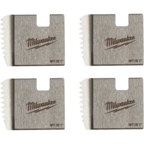 Matrices de tuyauterie portables NPT, Pour tuyau de 1", Alliage/Acier rapide M & M Nord Ouest Inc