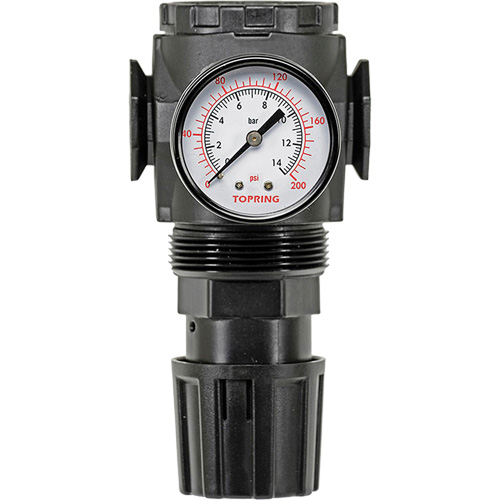 R&eacute;gulateur avec manom&egrave;tre Modulair 300, 1/4" NPT, PSI max. de 300 psi, Canalisation/Modulaire M & M Nord Ouest Inc
