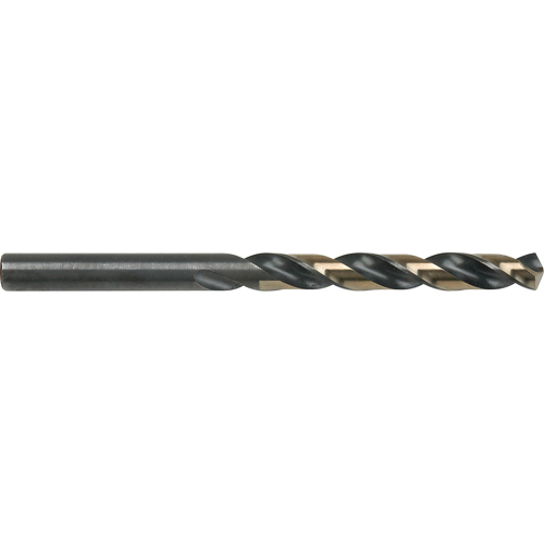 Two-Tone Jobber Drill Bit, High Speed Steel, 33/64", 6-5/8" L, 4-13/16" Flute, 135° Point Angle M & M Nord Ouest Inc
