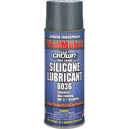 Food Grade Silicone Lube, Aerosol Can M & M Nord Ouest Inc