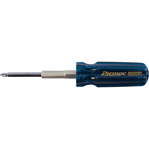 Tournevis multim&egrave;che The Mariner, 6" lo, Prise Plastique M & M Nord Ouest Inc