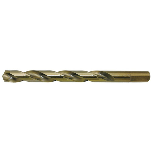 JET-KUT&reg; Gold Super Premium M2 Jobber Drill Bit, High Speed Steel, 25/64", 135° Point Angle M & M Nord Ouest Inc