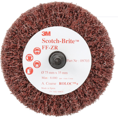 Brosse &agrave; lamelles FF- ZR Scotch-Brite M & M Nord Ouest Inc