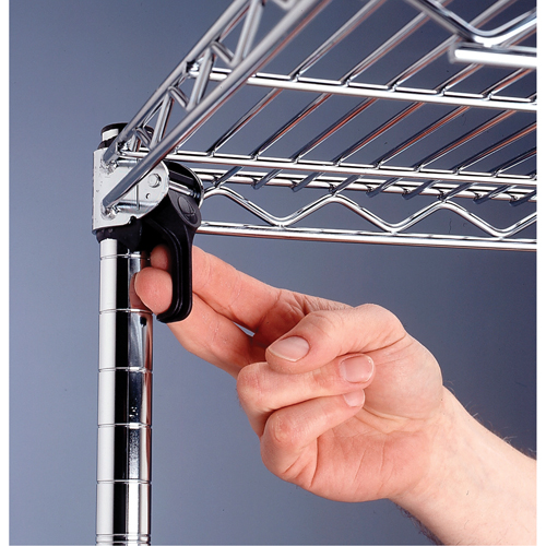 &eacute;tag&egrave;res super ajustables Super Erecta, Ensemble de Ajout, 4 Tablettes, 36" la x 62-9/16" h x 18" p M & M Nord Ouest Inc