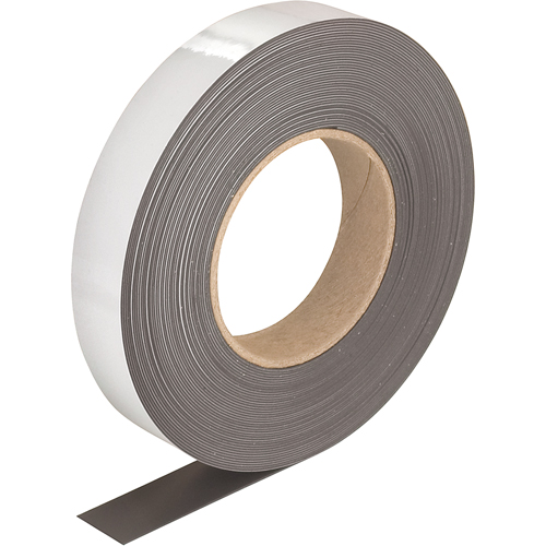 &eacute;tiquettes magn&eacute;tiques effaçables, Magn&eacute;tique, 600" lo x 1" la M & M Nord Ouest Inc