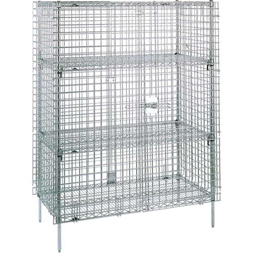 Chariots de s&eacute;curit&eacute;, Tiers 5, 38-1/2" la x 66-13/16" h x 21-1/2" p M & M Nord Ouest Inc