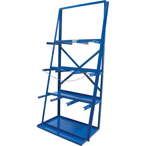 Bar Storage Rack, Vertical, 3 Levels, 36" W x 24" D x 84" H, 3000 lbs. Cap. M & M Nord Ouest Inc