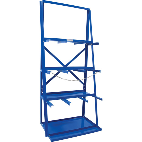 Bar Storage Rack, Vertical, 3 Levels, 36" W x 24" D x 84" H, 3000 lbs. Cap. M & M Nord Ouest Inc