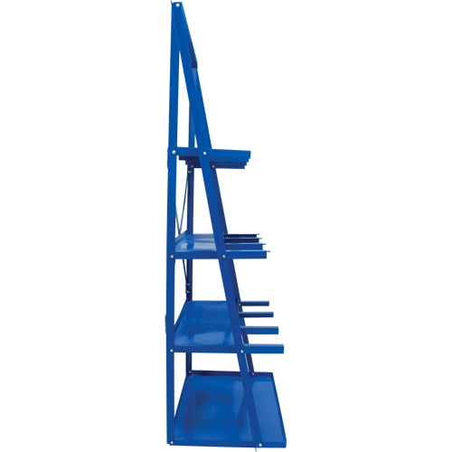 Bar Storage Rack, Vertical, 3 Levels, 36" W x 24" D x 84" H, 3000 lbs. Cap. M & M Nord Ouest Inc