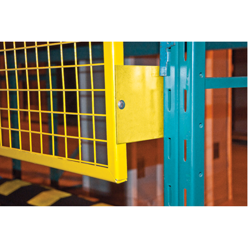 Pallet Back Rack Guards, 96" W x 48" H, 6" Brackets M & M Nord Ouest Inc