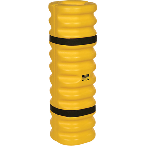 Protecteur de colonne, Ouverture int&eacute;rieure 4" x 6", 13" lo x 13" la x 42" h, Jaune M & M Nord Ouest Inc