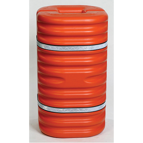 Column Protector, 6" Inside Opening, 24" L x 24" W x 42" H, Orange M & M Nord Ouest Inc