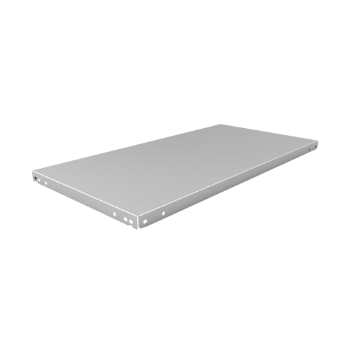 Tablette &agrave; corni&egrave;re perfor&eacute;e, Acier galvanis&eacute;, 48" la x 18" p M & M Nord Ouest Inc