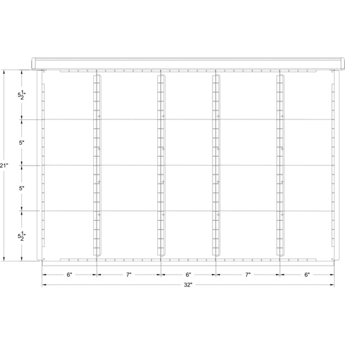 Cabinet d'entreposage &agrave; tiroirs int&eacute;gr&eacute; Interlok M & M Nord Ouest Inc