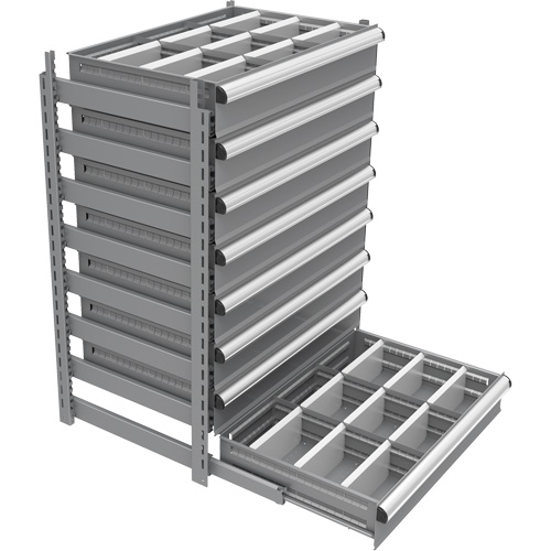 Interlok Integrated Modular Drawer System M & M Nord Ouest Inc