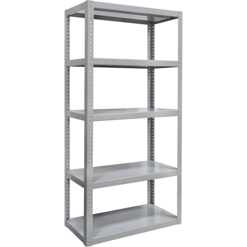Heavy-Duty Shelving, Steel, Bolted, 3000 lbs. Capacity, 36" W x 72" H x 24" D M & M Nord Ouest Inc