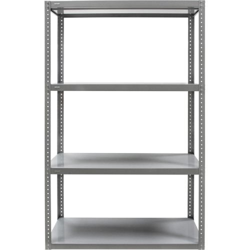 Heavy-Duty Shelving, Steel, Bolted, 3000 lbs. Capacity, 36" W x 72" H x 18" D M & M Nord Ouest Inc