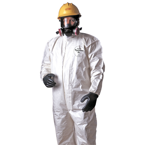 Tychem&reg; 4000 Coveralls, Large, White M & M Nord Ouest Inc