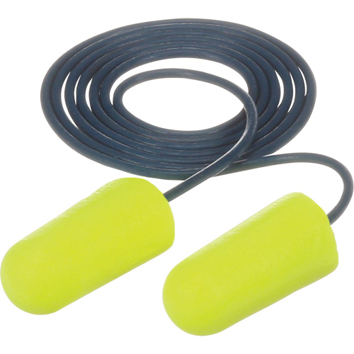 Bouchons d'oreilles d&eacute;tectables E-A-Rsoft, Avec cordon, R&eacute;gulier, Vrac - Sac en poly, NRR dB 32 M & M Nord Ouest Inc