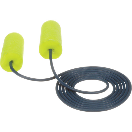 Bouchons d'oreilles d&eacute;tectables E-A-Rsoft, Avec cordon, R&eacute;gulier, Vrac - Sac en poly, NRR dB 32 M & M Nord Ouest Inc