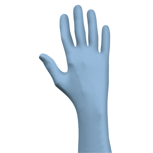N-DEX&reg; Disposable Gloves, X-Large, Nitrile, 4-mil, Powder-Free, Blue M & M Nord Ouest Inc