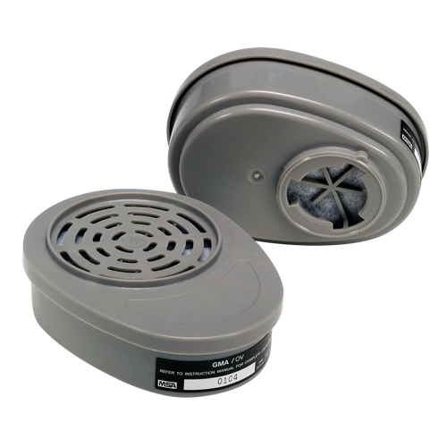 Cartouches pour respirateurs Advantage, Cartouche gaz/vapeur, Vapeur organique M & M Nord Ouest Inc
