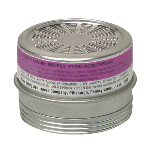 Comfo&reg; Respirator Cartridges, Gas/Vapour Cartridge, Acid Gas/P100 M & M Nord Ouest Inc