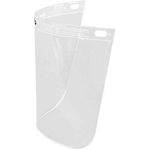 North&reg; High Performance&reg; Faceshield, Propionate, Clear Tint M & M Nord Ouest Inc