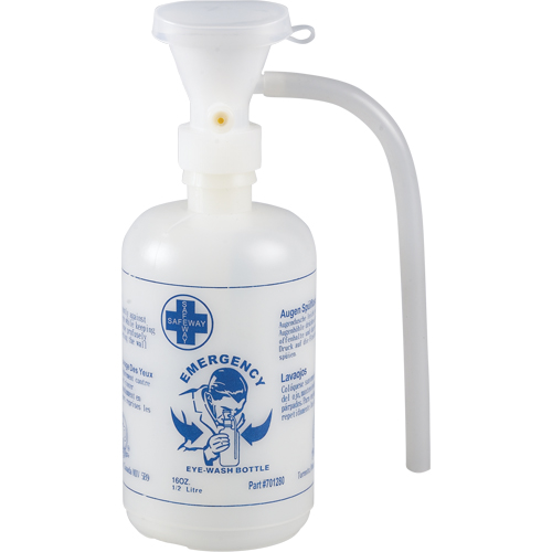 Eyewash Station Accessories - Eyewash Bottle, Empty M & M Nord Ouest Inc