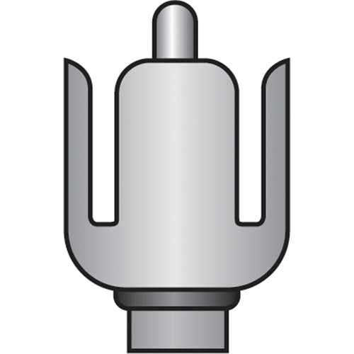 Tiges de s&eacute;curit&eacute; pour support porte-drapeau, usage intensif - accessoires & pi&egrave;ces de rechange M & M Nord Ouest Inc