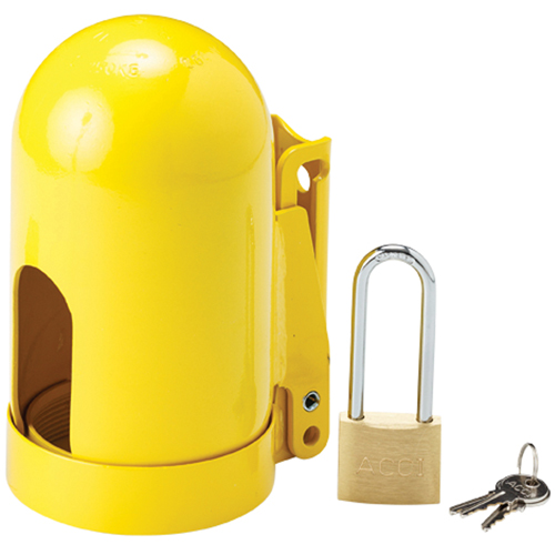 Snap Cap&reg; Lockout, Gas Cylinder Type M & M Nord Ouest Inc