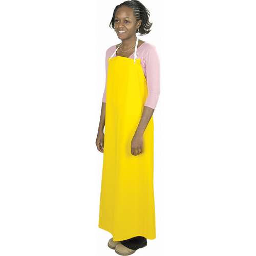 Lightweight Aprons, Polyurethane, 48" L x 35" W, Yellow M & M Nord Ouest Inc