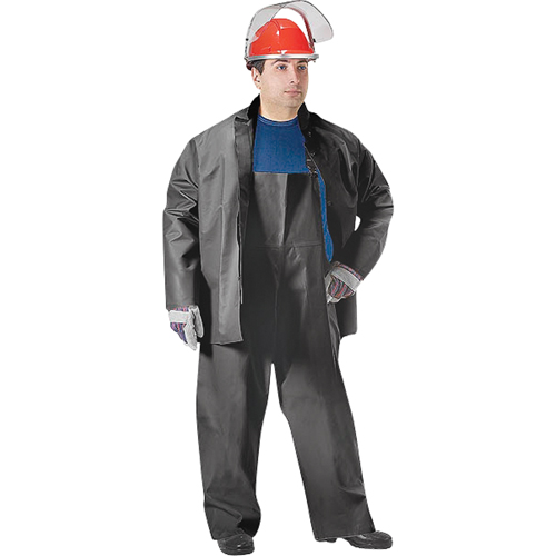 Veste imperm&eacute;able SBR Vulcan, Caoutchouc, 3T-Grand, Noir M & M Nord Ouest Inc