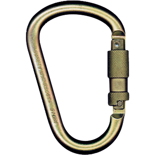 Carabiners, Steel, 5000 lbs Capacity M & M Nord Ouest Inc