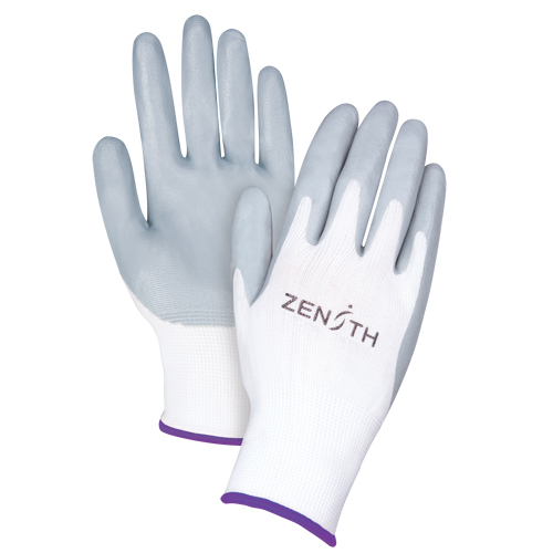 Lightweight Breathable Coated Gloves, 6/X-Small, Foam Nitrile Coating, 13 Gauge, Polyester Shell M & M Nord Ouest Inc