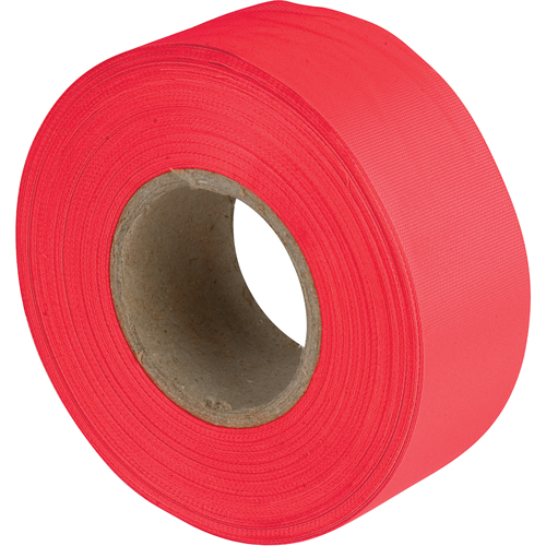 Rubans pour signalisation, 1,2" la x 300' lo, Rouge M & M Nord Ouest Inc
