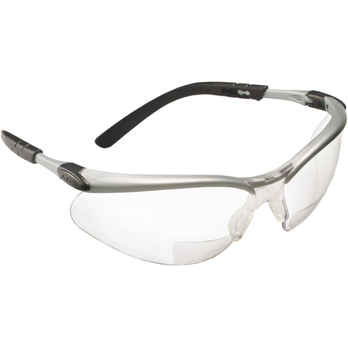 Lunettes de s&eacute;curit&eacute; BX avec verres de lecture, Antibu&eacute;e, Transparent, Dioptrie 1,5 M & M Nord Ouest Inc