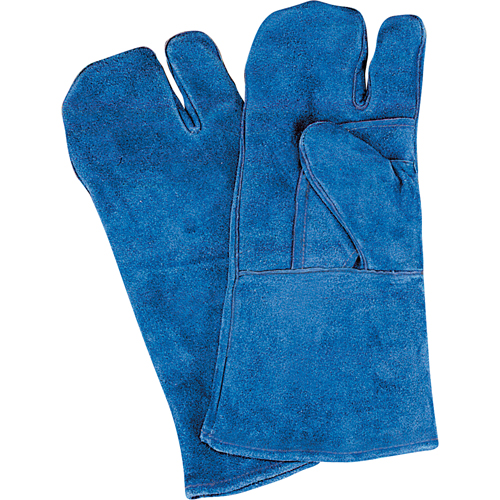 Gants de soudage &agrave; pouce & paume doubles, Cuir de vache refendu, Taille Grand M & M Nord Ouest Inc
