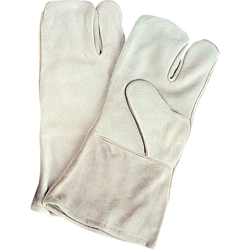 Standard-Duty Welder's Gloves, Split Cowhide, Size Large M & M Nord Ouest Inc