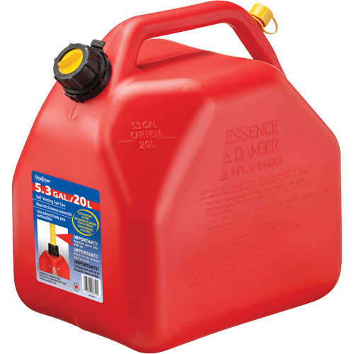 Jerry Cans, 5.3 US gal./20.06 L, Red, CSA Compliant/ULC M & M Nord Ouest Inc