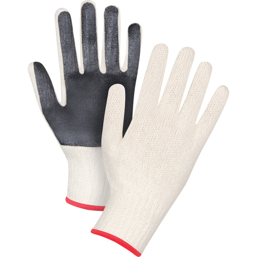 Palm-Coated String Knit Gloves, Poly/Cotton, Single Sided, 7 Gauge, Small M & M Nord Ouest Inc