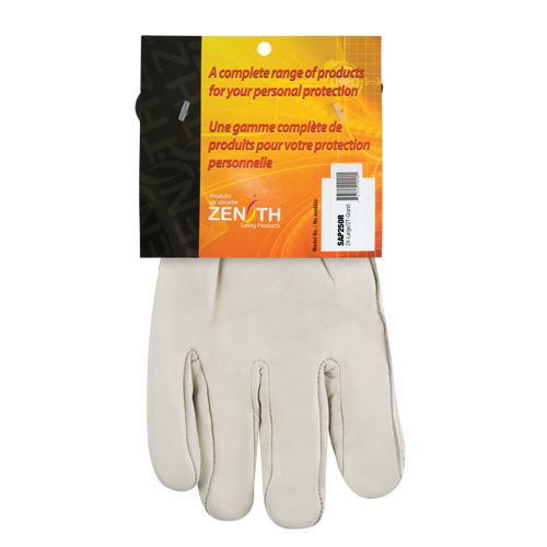 Gants de conducteur doubl&eacute;s pour l'hiver d'usage standard, 2T-Grand, Paume en Cuir fleur de vache, Molleton M & M Nord Ouest Inc